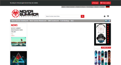 Desktop Screenshot of neversummer-europe.com